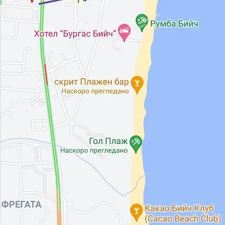 Good Vibes Avalon - уютен, двустаен с басейн, тераса и Wi-fi Appartement Sunny Beach